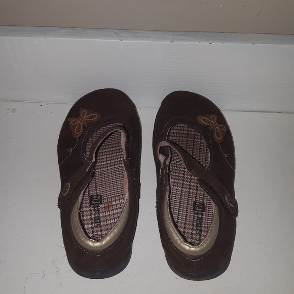 10 For 10$ Smart Fit Leather Girls Size 10 1/2 Mary Jane Shoe - Picture 3 of 6
